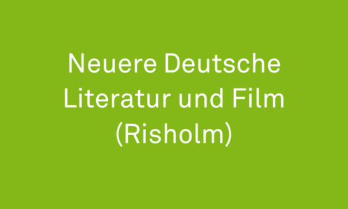 Neuere deutsche Literatur und Film (Risholm)